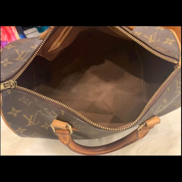 ❤️ AUTHENTIC LV LOUIS VUITTON SPEEDY 30 ❤️ - Picture 6 of 10
